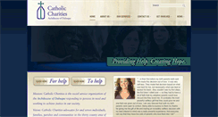 Desktop Screenshot of catholiccharitiesdubuque.org
